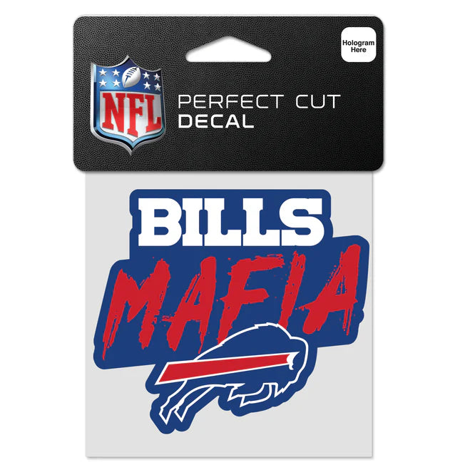 Buffalo Bills Mafia Perfect Cut 4x4" Decal