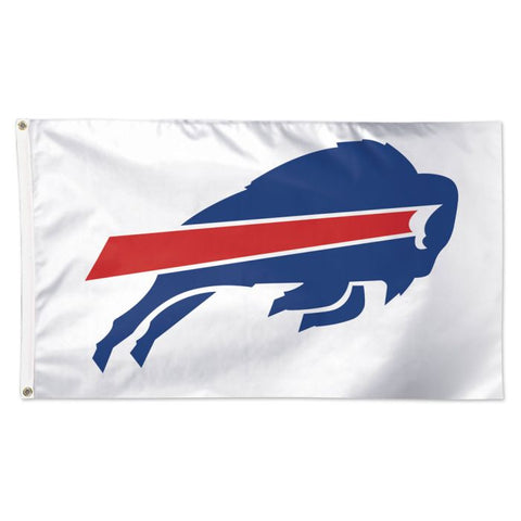 Buffalo Bills White Flag - 3' x 5'