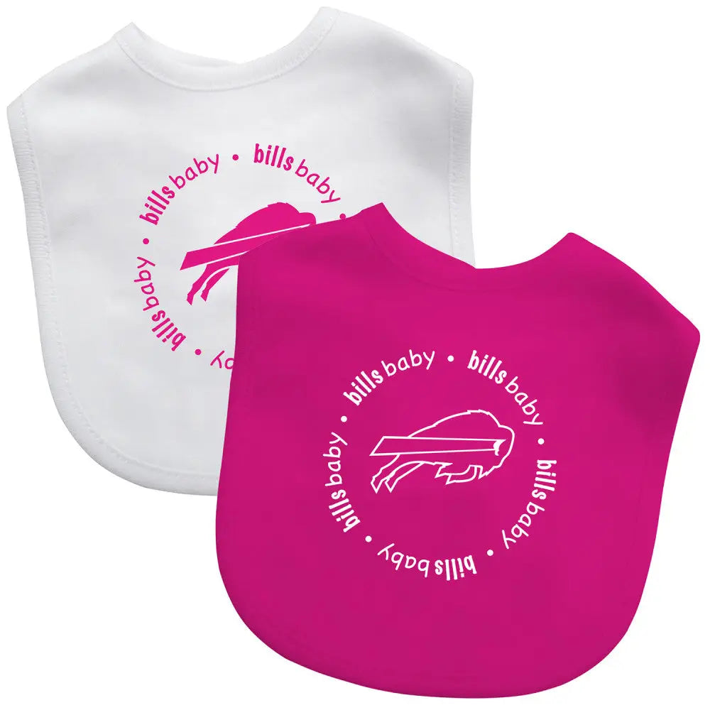 Buffalo Bills Pink Bib 2-Pack