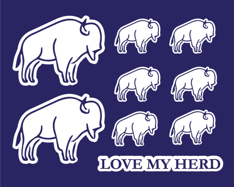 Love My Herd Sticker Sheet