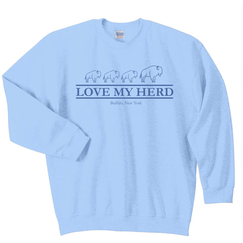 Love My Herd - THREE CHILDREN - Crew Neck Sweatshirt