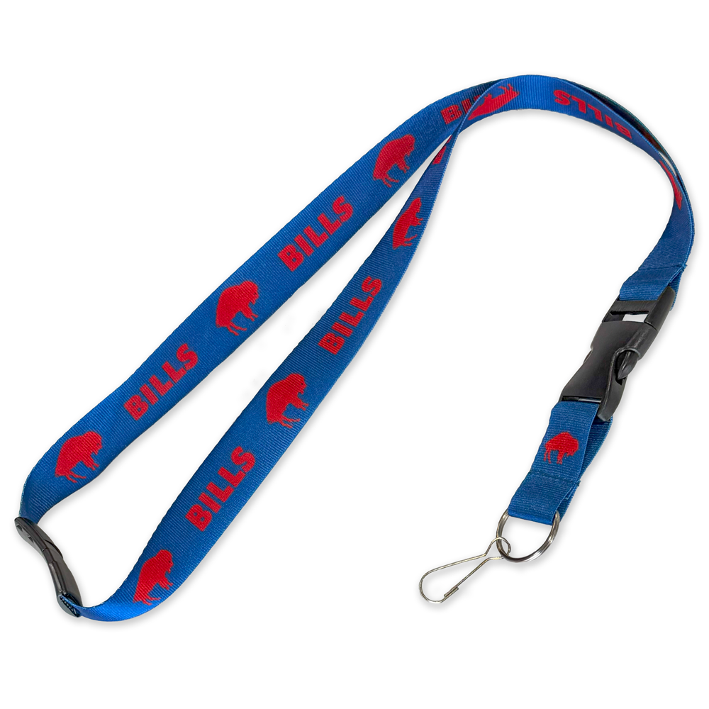 Buffalo Bills Retro Snap Clip Lanyard