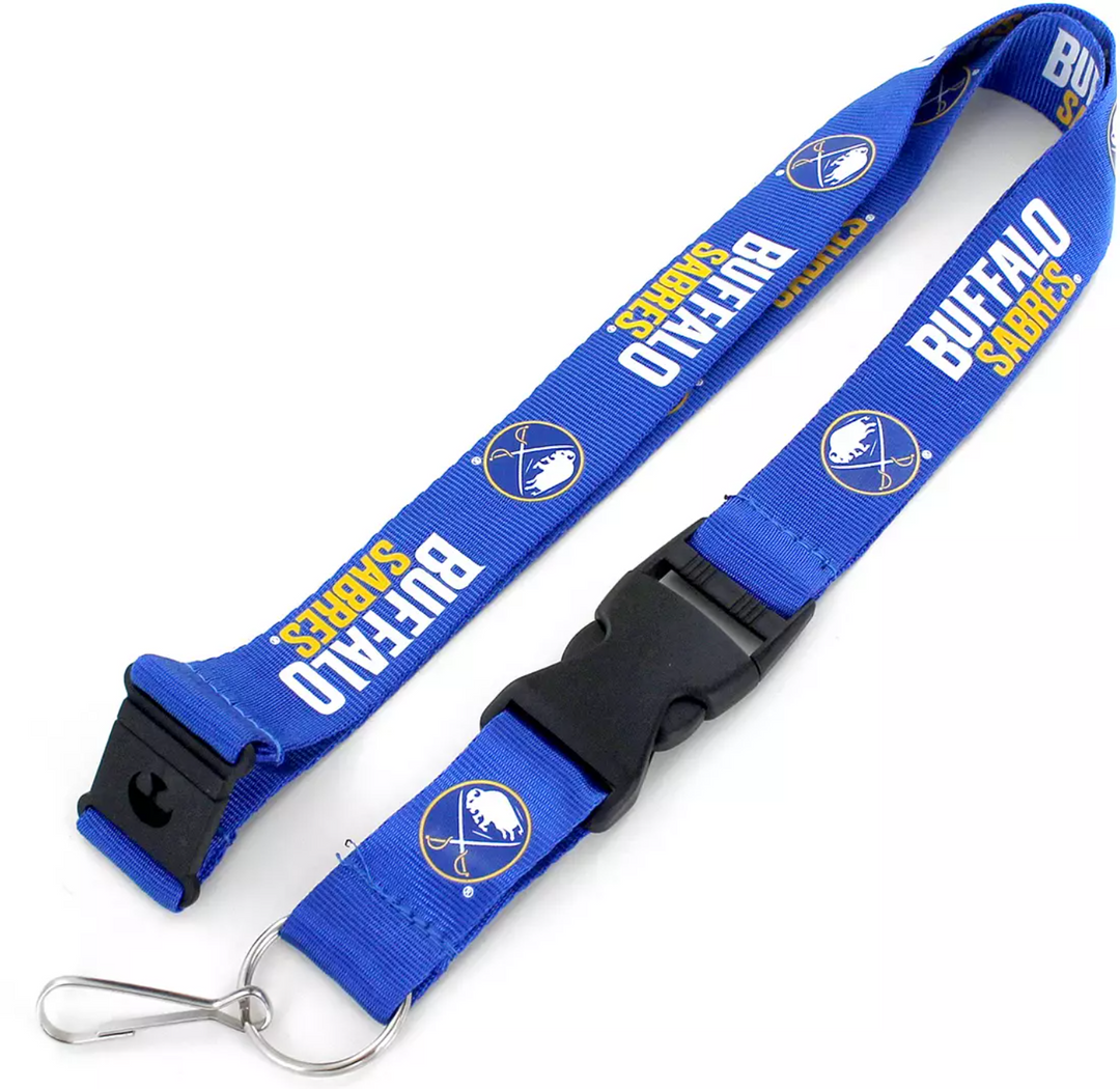Buffalo Sabres Blue & Gold Lanyard