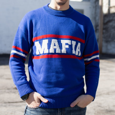 "The Marv" Retro Mafia Knit Sweater (Full restock coming in June)