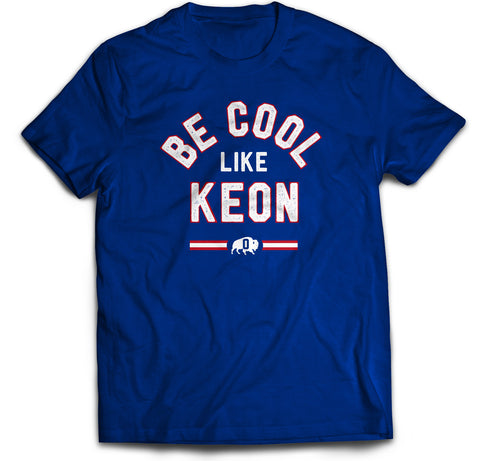 Be Cool like Keon - Royal Blue - Adult T-shirt