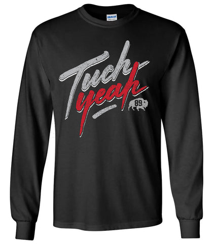 Tuch Yeah  - Black & Red - LongSleeve T