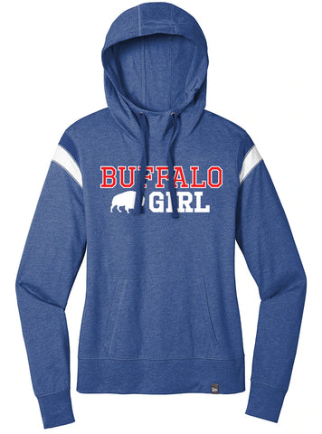 Buffalo Girl USA - Varsity T-shirt Hoodie