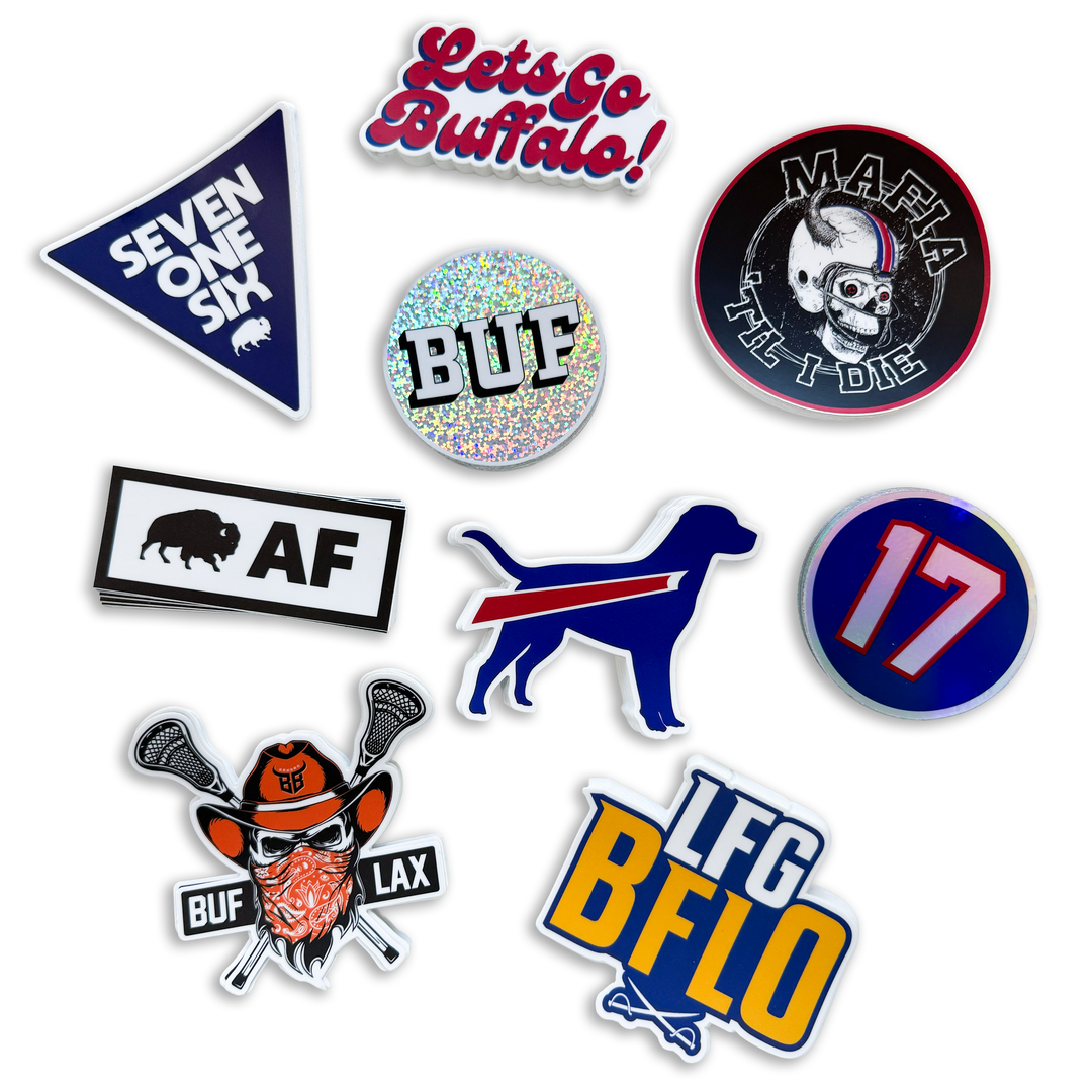 Stickers, Keychains, Magnets, Pins & Patches
