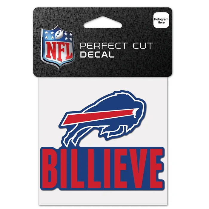 Buffalo Bills Slogan Perfect Cut Color Decal