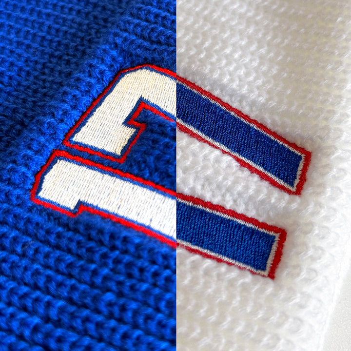 17 Embroidered Knit Winter Hat