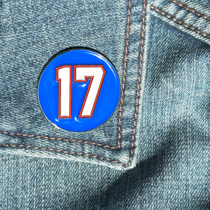 17 Enamel Pin