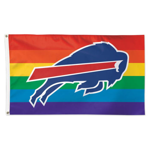 Buffalo Bills Pride Deluxe Flag - 3' x 5'