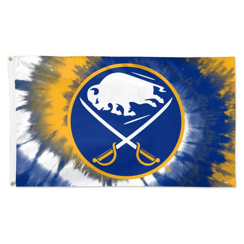 Buffalo Sabres Tie-Dye Flag