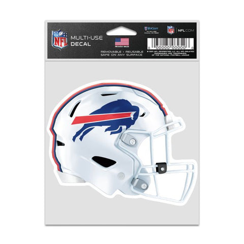 Buffalo Bills Helmet Fan Decal - 3.75" x 5"