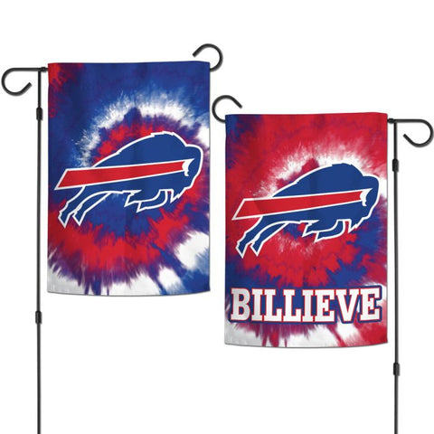 Buffalo Bills Tie Dye Garden Flag 2 Sided