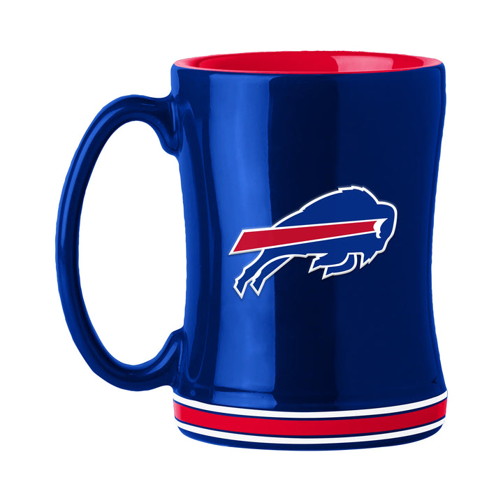 Buffalo Bills - 14oz Relief Mug - Blue
