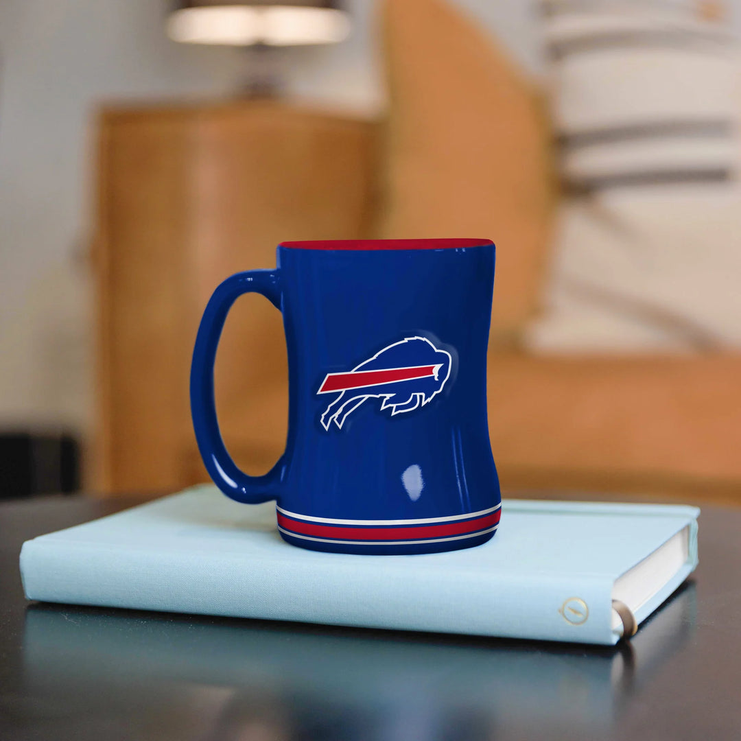 Buffalo Bills - 14oz Relief Mug - Blue