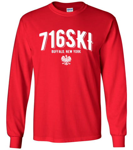 716SKI red - Polish - LongSleeve