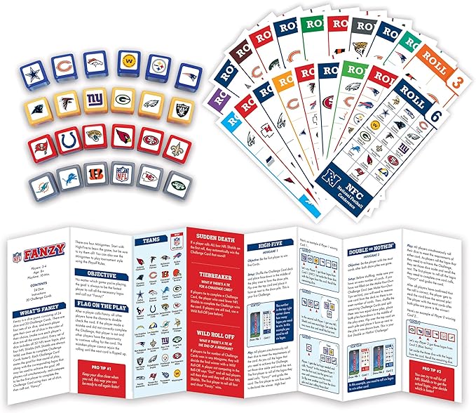 NFL Fanzy Dice Game