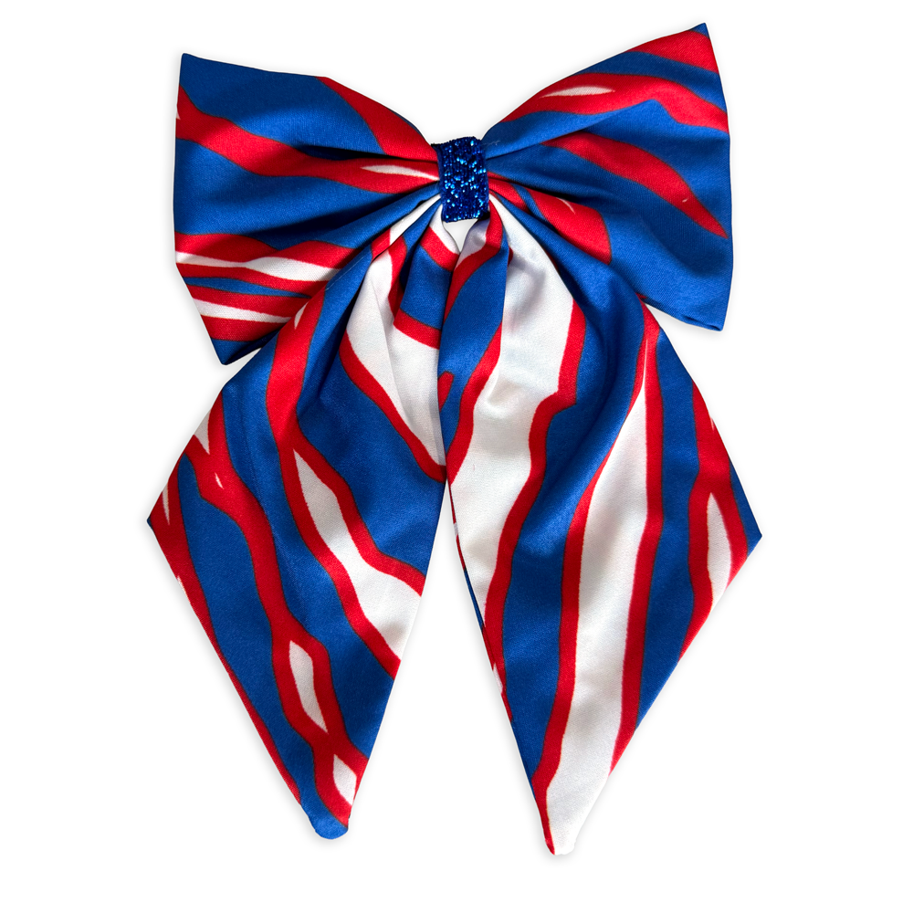 Mafia Stripes Hair Bows