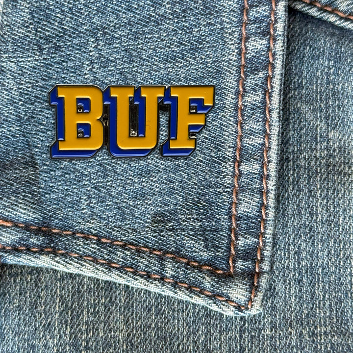 BUF - Blue & Gold - Enamel Pin