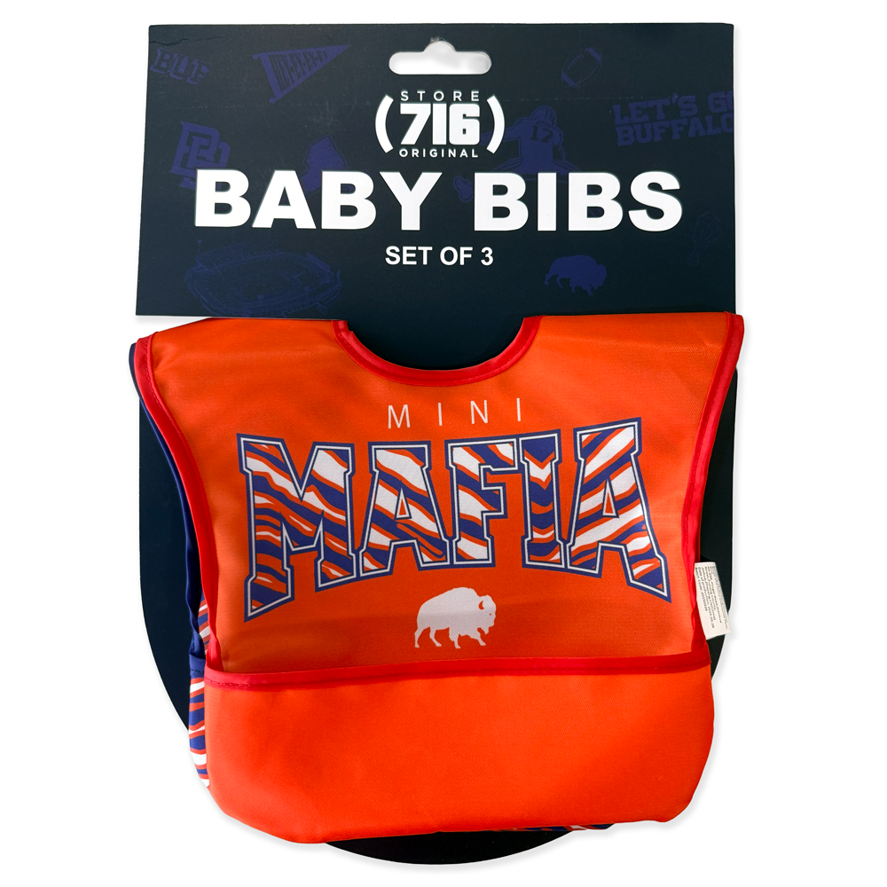 Mini Mafia Baby Bib 3-Pack