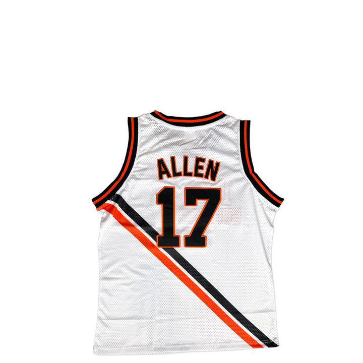 Buffalo White Basketball Jersey YOUTH - Allen