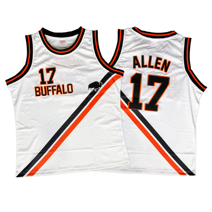 Buffalo White Basketball Jersey - Allen