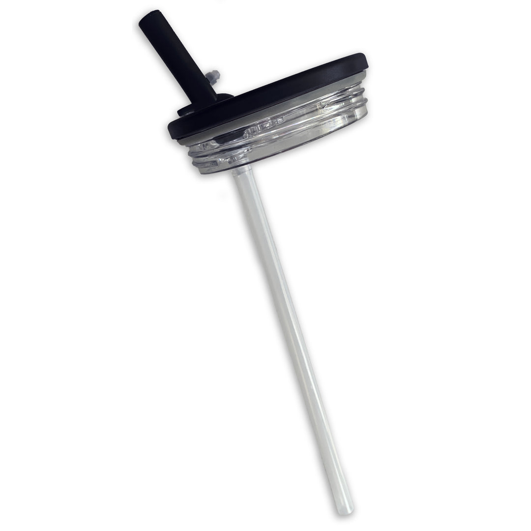 Buffalo City Spirit - 40oz Stainless Steel Tumbler with Flip Top & Straw - Black