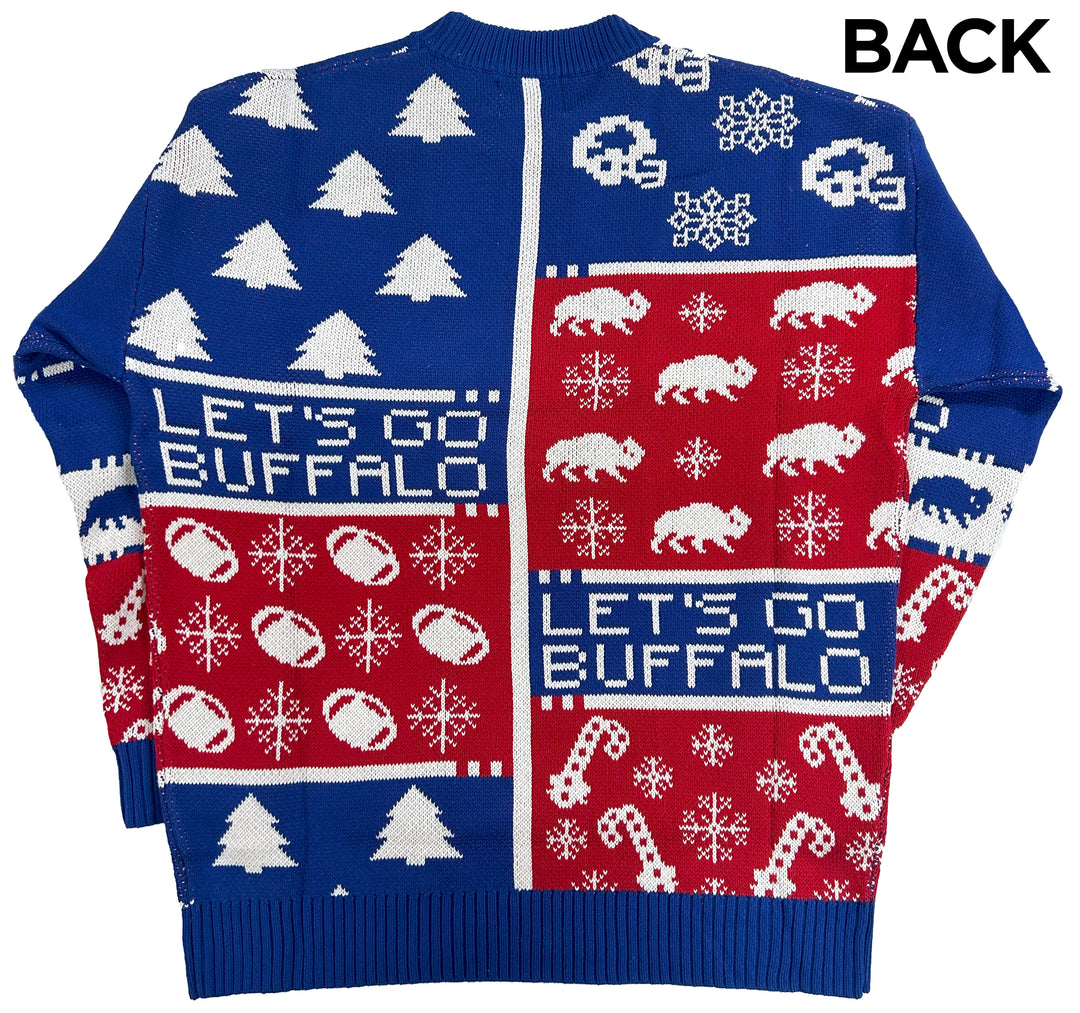 Let's Go Buffalo Ugly Sweater
