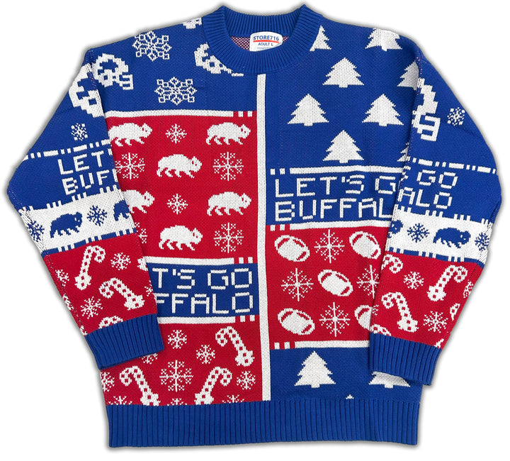 Let's Go Buffalo Ugly Sweater