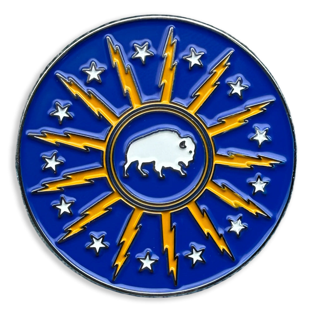 Buffalo Bolt - Enamel Pin