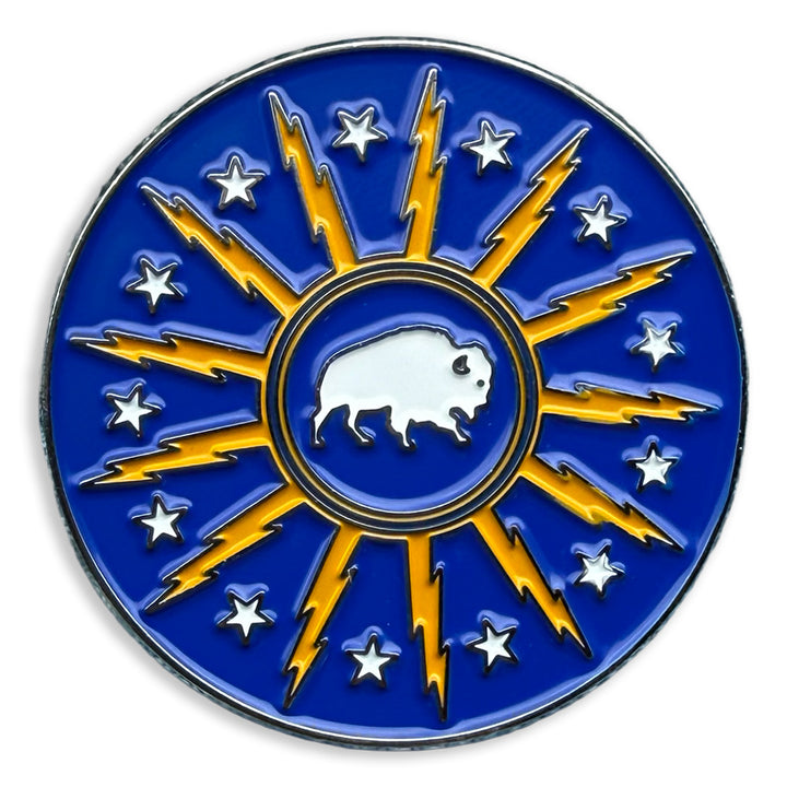 Buffalo Bolt - Enamel Pin