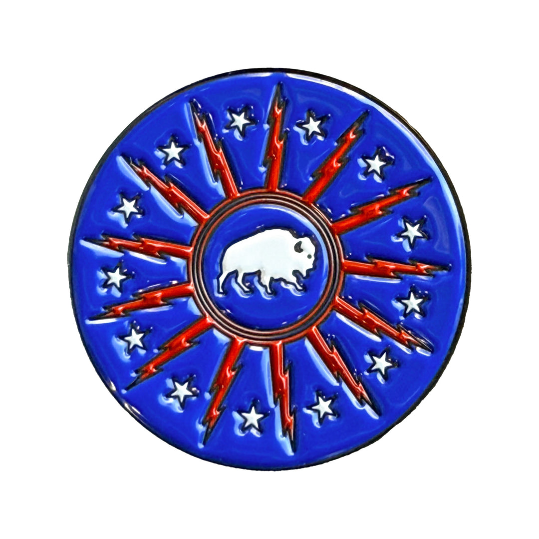 Buffalo Bolt - Enamel Pin