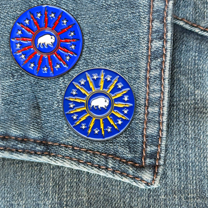 Buffalo Bolt - Enamel Pin
