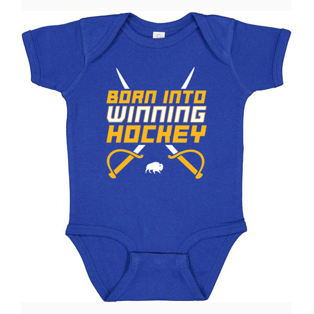 NEW - Born Into Winning Hockey - Onesie