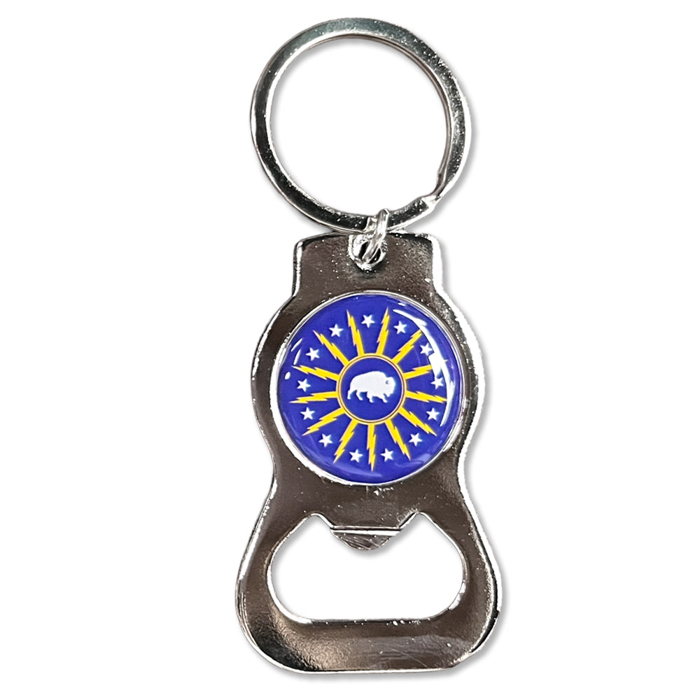 Buffalo Bolt Hockey Bottle Opener Key Ring