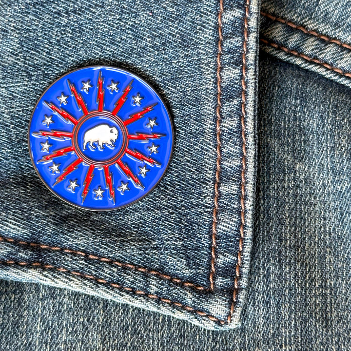 Buffalo Bolt - Enamel Pin