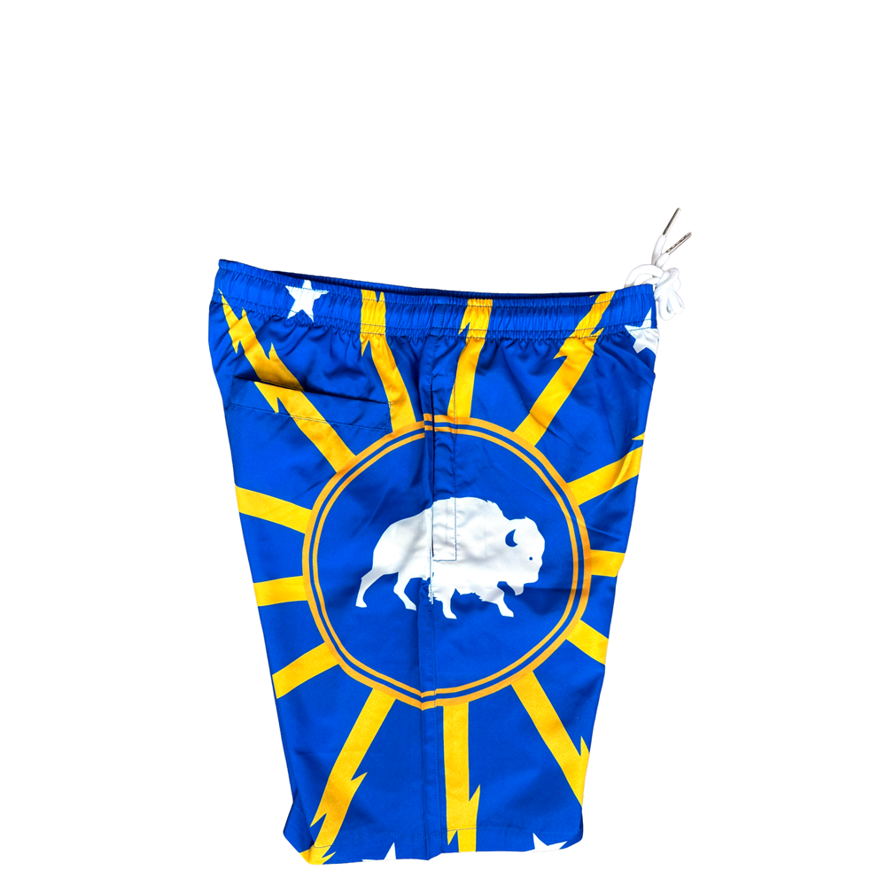 Buffalo Bolt Youth Swim Trunks