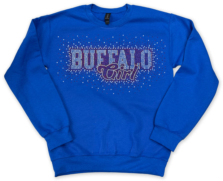 Buffalo Girl Sparkle Crew - Royal