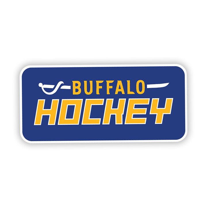 Buffalo Hockey removable sticker
