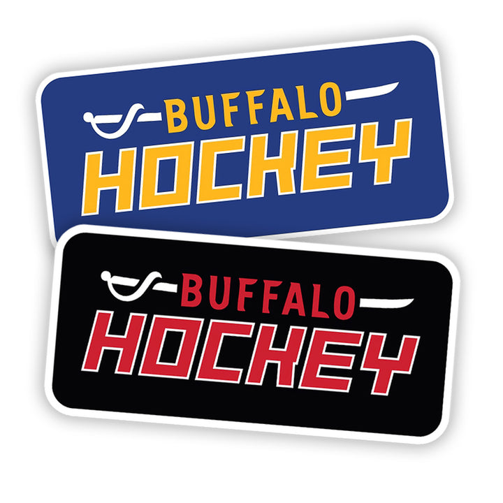 Buffalo Hockey removable sticker