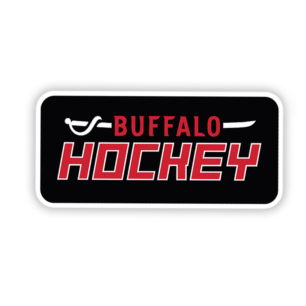 Buffalo Hockey removable sticker