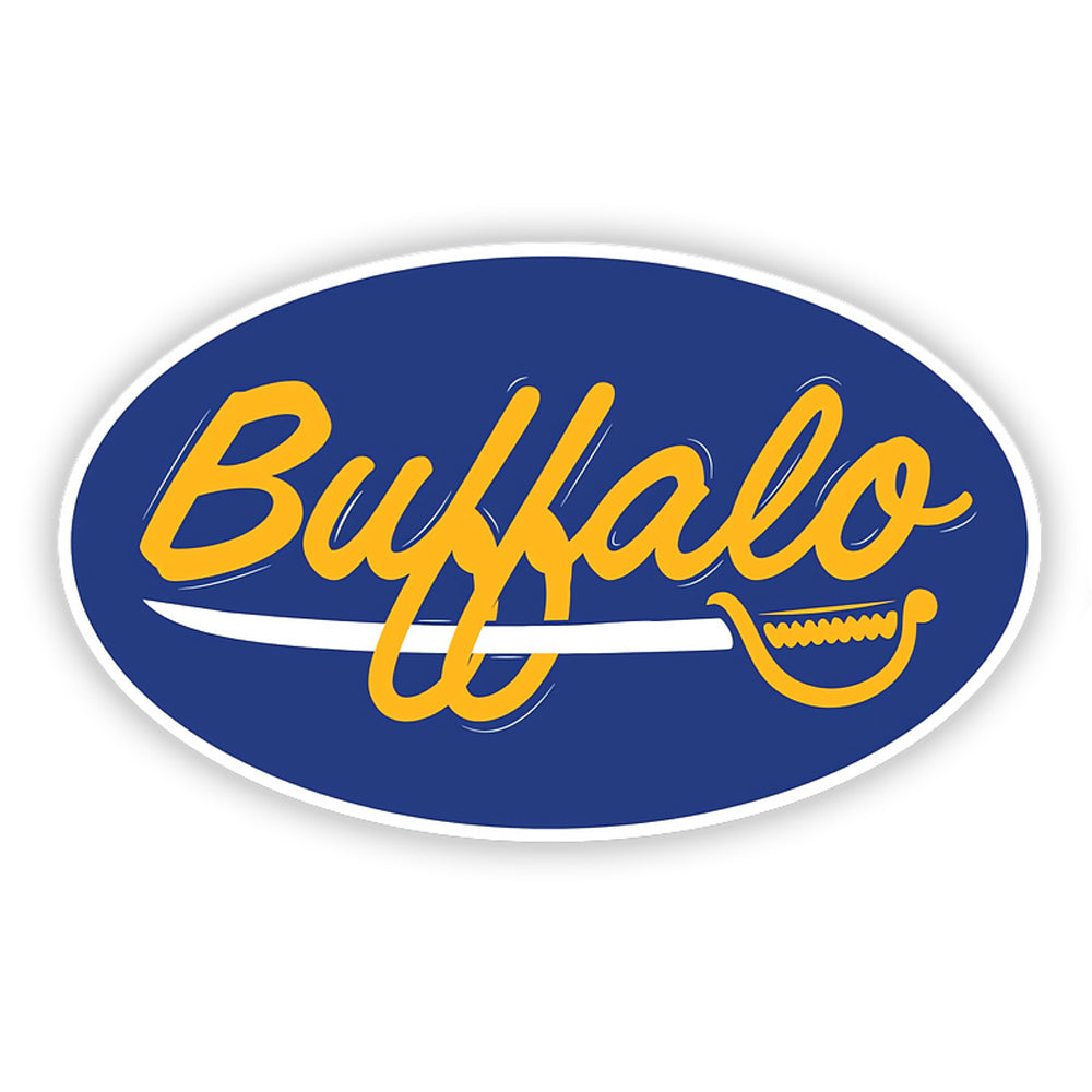 Buffalo Sword removable sticker