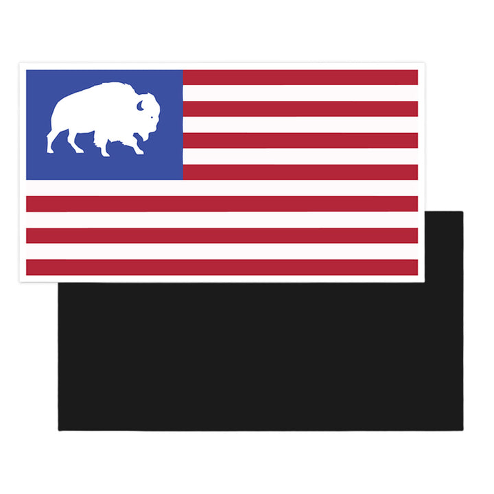 Buffalo USA Flag - Magnet