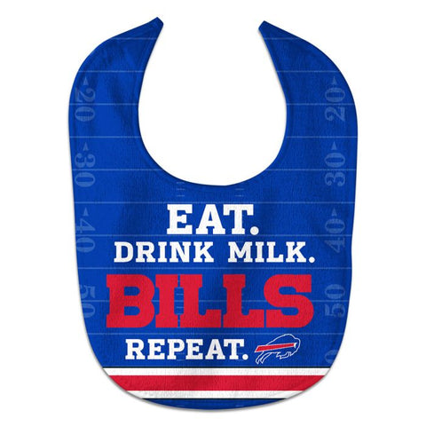 Buffalo Bills Eat Drink Milk All Pro Baby Bib