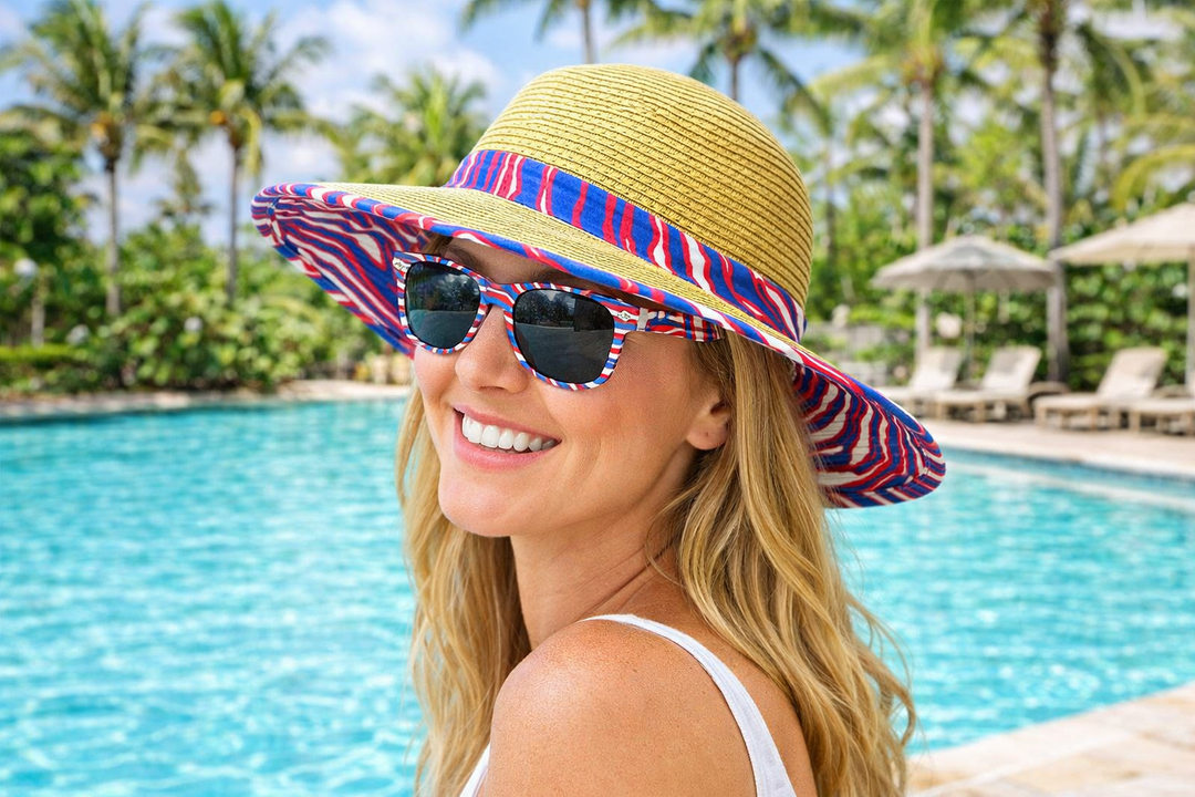 Mafia Stripes Sun Hat