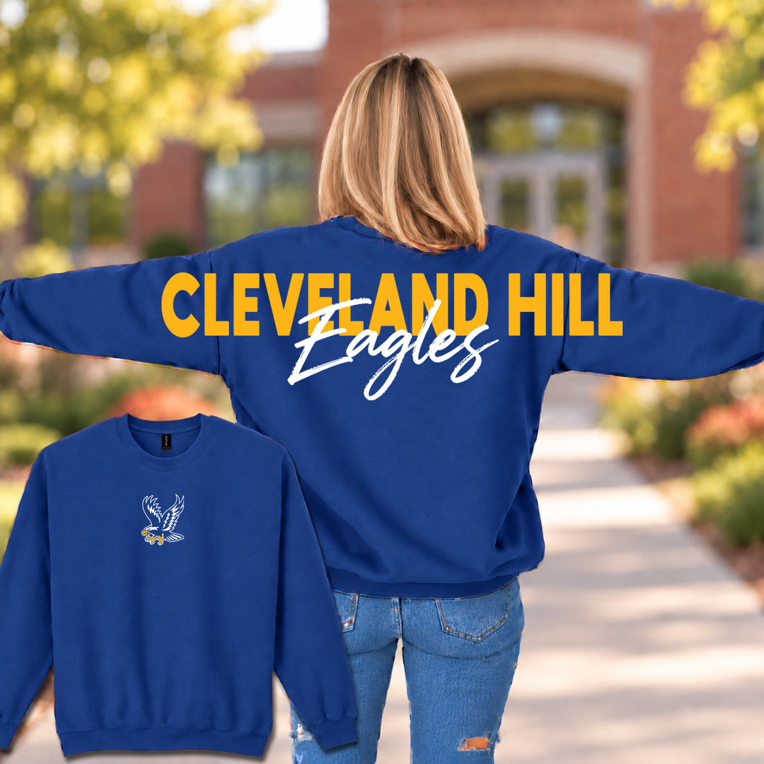 Cleveland Hill Eagles Wingspan - Crewneck Sweatshirt