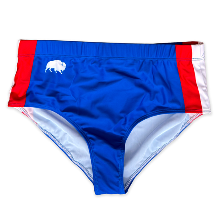 Buffalo Color Block Ladies Two Piece Swimsuit