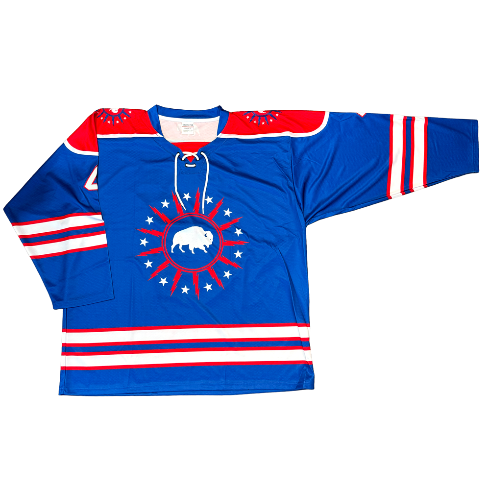 Buffalo Hockey Jersey - Buffalo Bills - Allen 17 – Store716 Buffalo Hockey Jersey - Buffalo Bills - Allen 17 – Store716